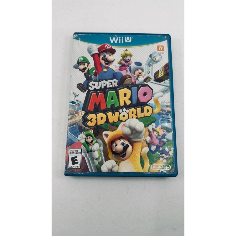 Super Mario 3D World - Nintendo Wii U, Complete in Box